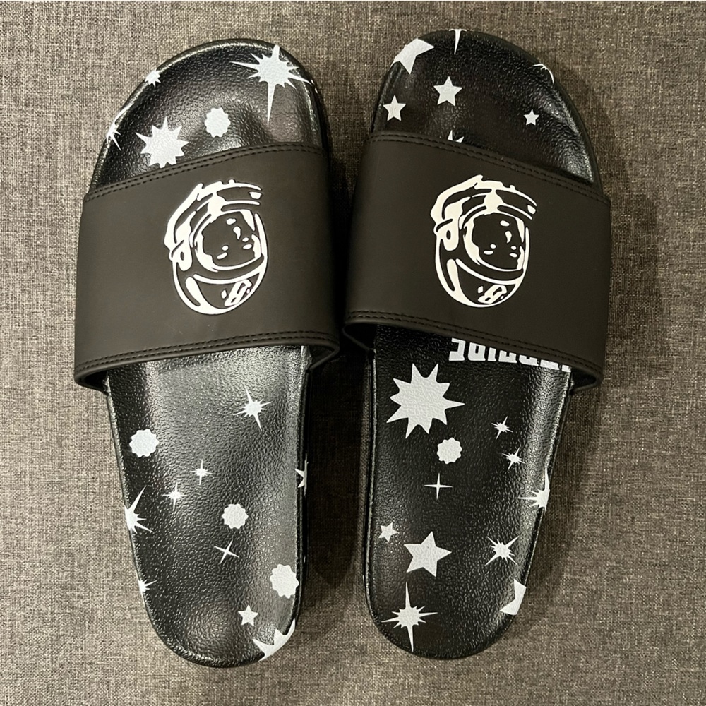 Billionaire Boys Clubs - Black Slides - Size 9